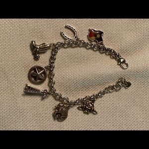 Brighton Texas themed bracelet